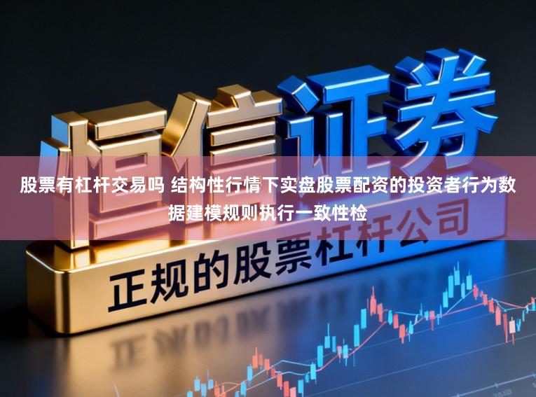 股票有杠杆交易吗 结构性行情下实盘股票配资的投资者行为数据建模规则执行一致性检